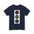 Segnale stradale italiano - lanterne semaforiche per velocipedi figura II 456 - misure nominali (Italy) (Road Sign) T-Shirt
