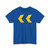 SE road sign X1 2 chevrons left (Sweden) (Road Sign) T-Shirt