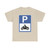 Scooter and motorcycle parking sign India (India) (Road Sign) T-Shirt