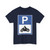 Scooter and motorcycle parking sign India (India) (Road Sign) T-Shirt