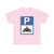 Scooter and motorcycle parking sign India (India) (Road Sign) T-Shirt