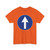 Segnale stradale italiano 1959 - direzione obbligatoria dritto (Italy) (Road Sign) T-Shirt