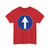 Segnale stradale italiano 1959 - direzione obbligatoria dritto (Italy) (Road Sign) T-Shirt