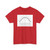 Schema segnaletico italiano 1964 - schema tracciamento mezzeria dosso molto accentuato (Italy) (Road Sign) T-Shirt