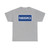 Scenic plate blue es (United States) (Road Sign) T-Shirt