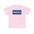 Scenic plate blue es (United States) (Road Sign) T-Shirt