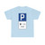 Segnale stradale italiano 1989 - parcheggio a pagamento con limite orario (Italy) (Road Sign) T-Shirt