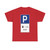 Segnale stradale italiano 1989 - parcheggio a pagamento con limite orario (Italy) (Road Sign) T-Shirt