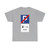 Segnale stradale italiano 1989 - fine parcheggio a pagamento con limite orario (Italy) (Road Sign) T-Shirt