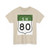 SH80-IN jct (India) (Road Sign) T-Shirt