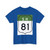 SH81-IN jct (India) (Road Sign) T-Shirt