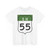 SH55-IN jct (India) (Road Sign) T-Shirt