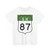 SH87-IN jct (India) (Road Sign) T-Shirt