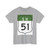 SH51-IN jct (India) (Road Sign) T-Shirt