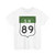 SH89-IN jct (India) (Road Sign) T-Shirt