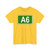 Tabliczka RO A6 (Romania) (Road Sign) T-Shirt