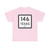 Texas 146-E (Texas) (Road Sign) T-Shirt