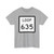 Texas Loop 635 (Texas) (Road Sign) T-Shirt