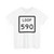 Texas Loop 590 (Texas) (Road Sign) T-Shirt
