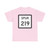 Texas Spur 219 (Texas) (Road Sign) T-Shirt