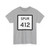 Texas Spur 412 (Texas) (Road Sign) T-Shirt