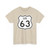 US 63 1961 cutout (United States) (Road Sign) T-Shirt