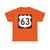 US 63 1961 (United States) (Road Sign) T-Shirt
