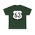 US 63 1961 (United States) (Road Sign) T-Shirt