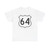 US 64 1948 (United States) (Road Sign) T-Shirt