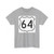 US 64 1948 (United States) (Road Sign) T-Shirt