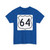 US 64 1948 (United States) (Road Sign) T-Shirt