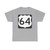 US 64 (United States) (Road Sign) T-Shirt
