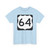 US 64 (United States) (Road Sign) T-Shirt