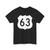 US 63 square (United States) (Road Sign) T-Shirt