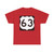 US 63 (United States) (Road Sign) T-Shirt