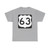US 63 (United States) (Road Sign) T-Shirt