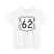 US 62 1948 (United States) (Road Sign) T-Shirt
