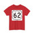 US 62 1948 (United States) (Road Sign) T-Shirt