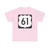 US 61 square (United States) (Road Sign) T-Shirt