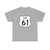 US 61 1961 cutout (United States) (Road Sign) T-Shirt