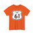 US 61 1961 cutout (United States) (Road Sign) T-Shirt