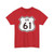 US 61 1961 cutout (United States) (Road Sign) T-Shirt