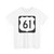 US 61 1961 (United States) (Road Sign) T-Shirt