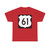 US 61 1961 (United States) (Road Sign) T-Shirt