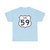 US 59 1961 cutout (United States) (Road Sign) T-Shirt