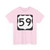 US 59 (United States) (Road Sign) T-Shirt