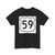 US 59 1948 (United States) (Road Sign) T-Shirt
