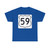 US 59 1948 (United States) (Road Sign) T-Shirt