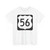 US 56 1961 (United States) (Road Sign) T-Shirt