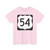 US 54 square (United States) (Road Sign) T-Shirt